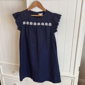 J. Crew Crewcuts Adorable Navy Dress